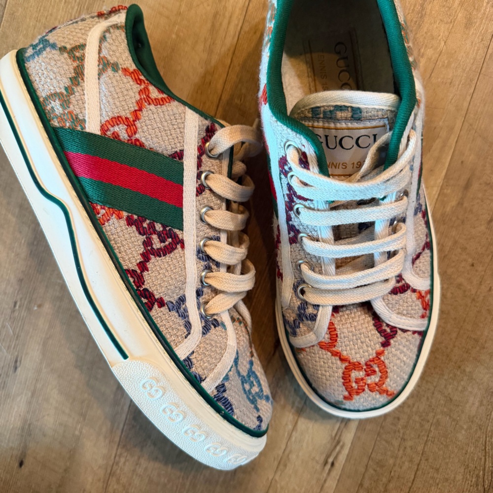 Gucci 1977 Tennis Sneakers | Multicolor - Picture 2 of 11